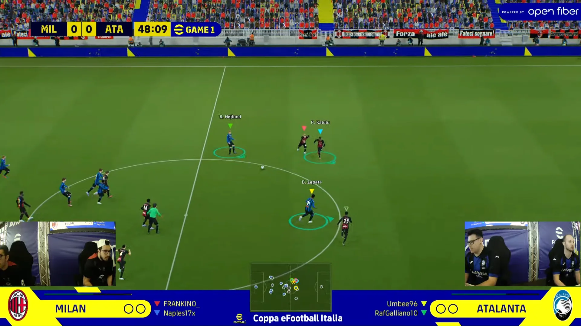 Snapshot from a cooperative gameplay